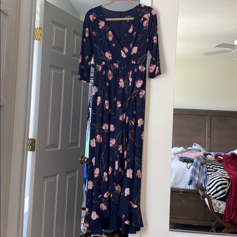 Floral maternity dress
